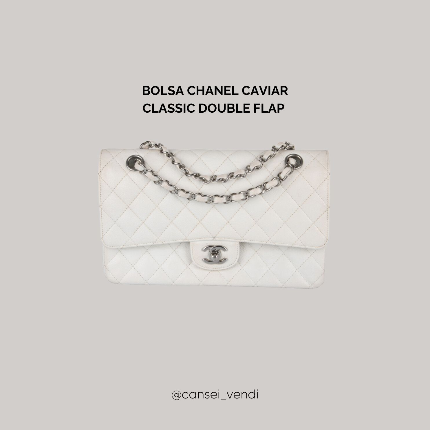 Bolsa transversal Chanel: o que você precisa saber - Cansei Vendi - Brechó  de Luxo Online e Moda Circular